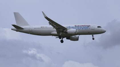 Airbus A320-200"Sharklets -- D-AIUS -- First Flight: 2016 -- MSN: 7024  Frankfurt Rhein-Main (FRA - EDDF) 2023