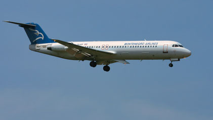 ---- Fokker 100 --- YU-AOP --- First Flight: 1991 --- MSN: 11332 ---- Frankfurt Rhein-Main (FRA - EDDF) 2005
