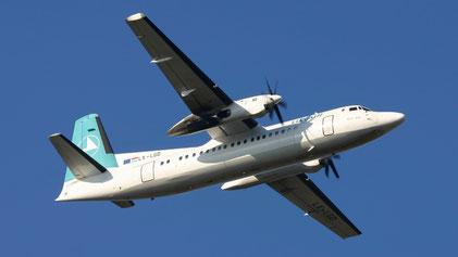 --- Fokker 50 --- LX-LGD --- First Flight: 1989 --- MSN: 20171 --- Luxembourg Findel (LUX - ELLX) 2004