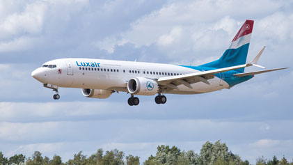 --- Boeing 737-8MAX --- LX-LBL --- First Flight: 2018 --- MSN: 64607  Luxembourg Findel (LUX - ELLX) 2023