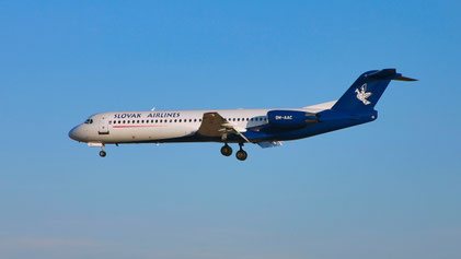 ---- Fokker 100 ---- OM-AAC ---- First Flight: 1993 ---- MSN: 11460 ---- Brussels National (BRU - EBBR) 2005