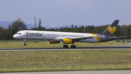 -- Boeing 757-300"Winglets" -- D-ABOP -- First Flight: 2001 -- MSN: 32241 Frankfurt Rhein-Main (FRA - EDDF) 2019