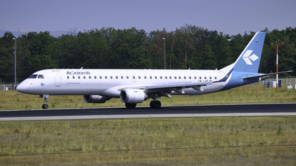--- Embraer ERJ-195LR --- I-ADJW --- First Flight: 2009 --- MSN: 297 --- Frankfurt Rhein-Main (FRA - EDDF) 2019