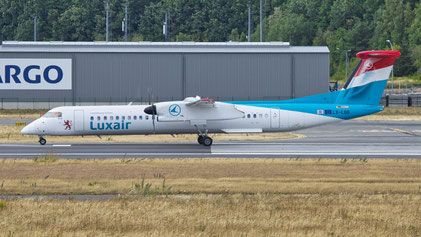 --- Bombardier DHC-8-400Q Dash 8 --- LX-LQD --- First Flight: 2016 --- MSN: 4525 --- Luxembourg Findel (LUX - ELLX) 2023