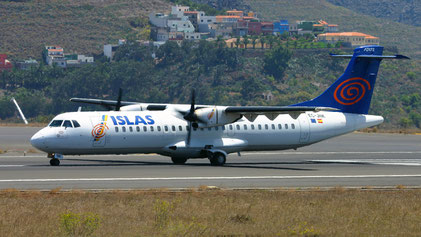 ----- ATR 72-200 ----- EC-JNK ----- First Flight: 1990 ----- MSN: 195 ----- Tenerife Norte - Los Rodeos (TFN - GCXO) 2006
