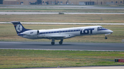 --- Embraer ERJ-145MP --- SP-LGO --- First Flight: 2002 --- MSN: 560 --- Frankfurt Rhein-Main (FRA - EDDF) 2005