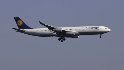 --- Airbus A340-300 --- D-AIGB --- First Flight: 1993 --- MSN: 24 --- Frankfurt Rhein-Main (FRA - EDDF) 2006