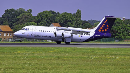 BAe Avro RJ100 OO-DWK 1999 3360 BRU EBBR 2016