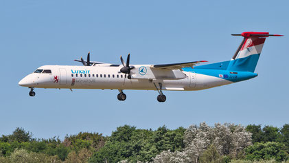 --- Bombardier DHC-8-400Q Dash 8 --- LX-LGM --- First Flight: 2012 --- MSN: 4425 --- Luxembourg Findel (LUX - ELLX) 2022
