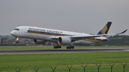 --- Airbus A350-900 --- 9V-SMT --- First Flight: 2017 --- MSN: 170 --- Brussels National (BRU - EBBR) 2024