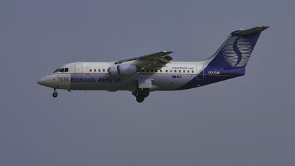 ---- BAe Avro RJ85 ---- OO-DJK (*1) ---- First Flight: 1995 ---- MSN: 2271 ---- Brussels National (BRU - EBBR) 2005