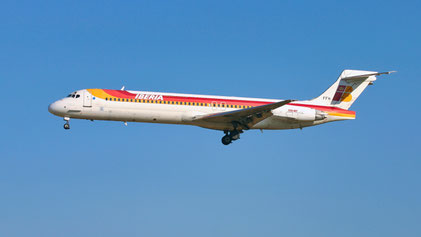 McDonnell Douglas MD-87 --- EC-FFH --- First Flight: 1991 --- MSN: 53211 Brussels National (BRU - EBBR) 2005