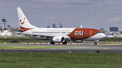 - Boeing 737-800"Split Scimitar Winglets" - D-ATUZ - First Flight: 2007 - MSN: 34691 - "RIU Hotels" - Frankfurt Rhein-Main (FRA - EDDF) 2024