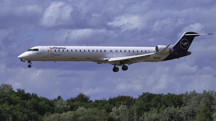 -- Bombardier CRJ-900LR --- D-ACNH --- First Flight: 2009 -- MSN: 15247 -- Luxembourg Findel (LUX - ELLX) 2023