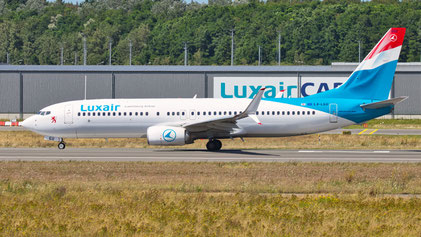 - Boeing 737-800"Split Scimitar Winglets" -- LX-LGU -- First Flight: 2012 - MSN: 41047 -- Luxembourg Findel (LUX - ELLX) 2024