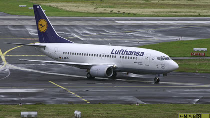 --- Boeing 737-500 --- D-ABJD --- First Flight: 1991 --- MSN: 25309 --- Dusseldorf Rhein-Ruhr (DUS - EDDL) 2007