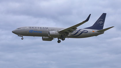 - Boeing 737-800"Winglets" - EC-LPQ - First Flight: 2012 - MSN: 35496 - "Skyteam" - Brussels National (BRU - EBBR) 2023