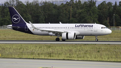 --- Airbus A320-200N --- D-AINT --- First Flight: 2019 --- MSN: 8708 --- Frankfurt Rhein-Main (FRA - EDDF) 2019