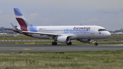 Airbus A320-200"Sharklets -- D-AIUX -- First Flight: 2016 -- MSN: 7256  Frankfurt Rhein-Main (FRA - EDDF) 2023