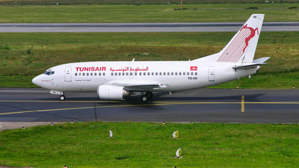 --- Boeing 737-500 --- TS-IOI --- First Flight: 1994 --- MSN: 27257 --- Dusseldorf Rhein-Ruhr (DUS - EDDL) 2006
