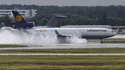 McDonnell Douglas MD-11F -- D-ALCS -- First Flight: 1994 -- MSN: 48630 Frankfurt Rhein-Main (FRA - EDDF) 2005