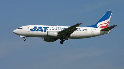 --- Boeing 737-300 --- YU-AND --- First Flight: 1985 --- MSN: 23329 --- Brussels National (BRU - EBBR) 2006