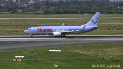 -- Boeing 737-800"Winglets" - D-AHFF - First Flight: 1998 - MSN: 27980 -- Dusseldorf Rhein-Ruhr (DUS - EDDL) 2006