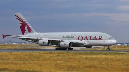 --- Airbus A380-800 --- A7-APB --- First Flight: 2013 --- MSN: 143 --- Frankfurt Rhein-Main (FRA - EDDF) 2019