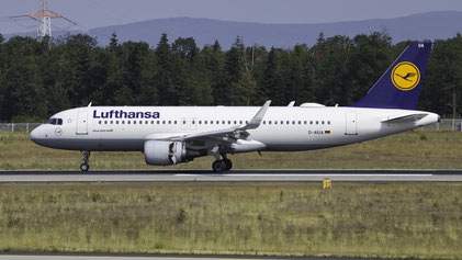 Airbus A320-200"Sharklets" --- D-AIUA --- First Flight: 2014 --- MSN: 5935 Frankfurt Rhein-Main (FRA - EDDF) 2019
