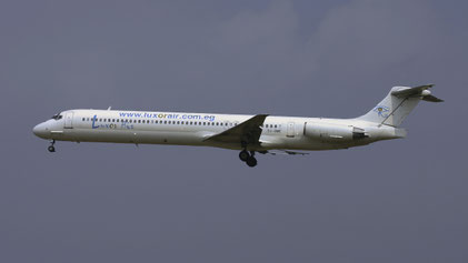 McDonnell Douglas MD-83 --- SU-BME --- First Flight: 1989 --- MSN: 49628 Brussels National (BRU - EBBR) 2005