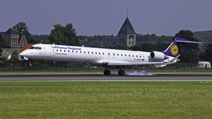-- Bombardier CRJ-900LR --- D-ACKF --- First Flight: 2006 -- MSN: 15083 -- Brussels National (BRU - EBBR) 2016