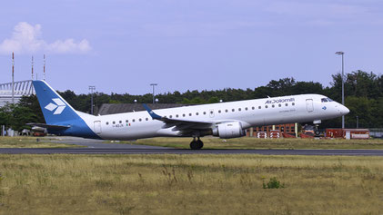 --- Embraer ERJ-195LR --- I-ADJX --- First Flight: 2009 --- MSN: 305 --- Frankfurt Rhein-Main (FRA - EDDF) 2019