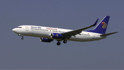 Boeing 737-800"Winglets" --- SU-GCN --- First Flight: 2006 --- MSN: 35559 Frankfurt Rhein-Main (FRA - EDDF) 2007