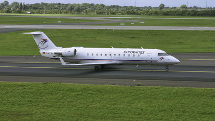 --- Bombardier CRJ-200LR --- D-ACRH --- First Flight: 2002 --- MSN: 7738 ---Dusseldorf Rhein-Ruhr (DUS - EDDL) 2004