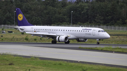 --- Embraer ERJ-190LR --- D-AECF --- First Flight: 2010 --- MSN: 359 --- Frankfurt Rhein-Main (FRA - EDDF) 2023