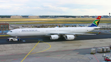 --- Airbus A340-600 --- ZS-SNA --- First Flight: 2002 --- MSN: 410 --- Frankfurt Rhein-Main (FRA - EDDF) 2005