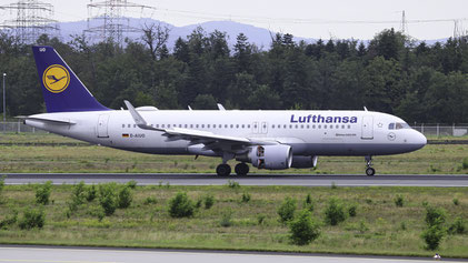 Airbus A320-200"Sharklets" --- D-AIUO --- First Flight: 2015 --- MSN: 6636 Frankfurt Rhein-Main (FRA - EDDF) 2023