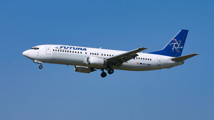 ---- Boeing 737-400 --- EC-GNZ --- First Flight: 1992 ---- MSN: 25178 Brussels National (BRU - EBBR) 2006