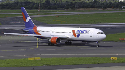 --- Boeing 767-300ER --- D-AZUB --- First Flight: 1991 --- MSN: 25077 --- Dusseldorf Rhein-Ruhr (DUS - EDDL) 2017