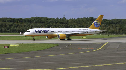 --- Boeing 757-200 --- D-ABNF --- First Flight: 1991 --- MSN: 25140 --- Dusseldorf Rhein-Ruhr (DUS - EDDL) 2004