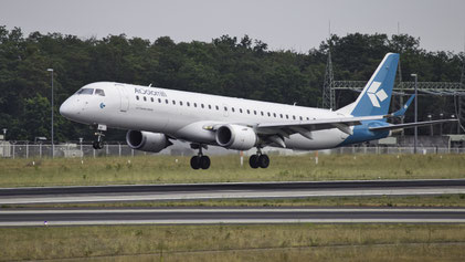 --- Embraer ERJ-195LR --- I-ADJM --- First Flight: 2009 --- MSN: 258 --- Frankfurt Rhein-Main (FRA - EDDF) 2019