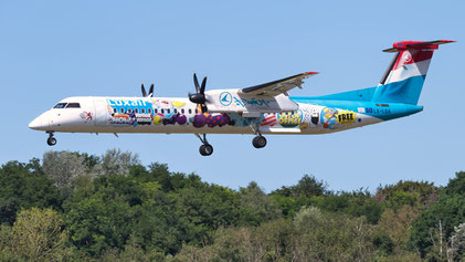 --- Bombardier DHC-8-400Q Dash 8 --- LX-LQA (*2) --- First Flight: 2014 --- MSN: 4468 - "Sumo Artwork's" - Luxembourg Findel (LUX - ELLX) 2024
