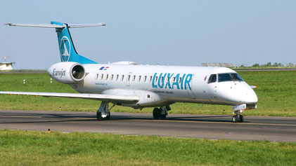 ---- Embraer ERJ-145LU --- LX-LGY --- First Flight: 2000 --- MSN: 242 ---- Luxembourg Findel (LUX - ELLX) 2007