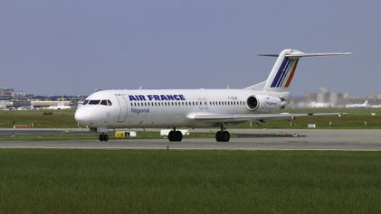 ---- Fokker 100 ---- F-GLIR ---- First Flight: 1994 ---- MSN: 11509 ---- Frankfurt Rhein-Main (FRA - EDDF) 2005