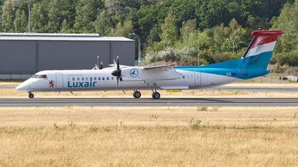 --- Bombardier DHC-8-400Q Dash 8 --- LX-LQB --- First Flight: 2015 --- MSN: 4512 --- Luxembourg Findel (LUX - ELLX) 2022