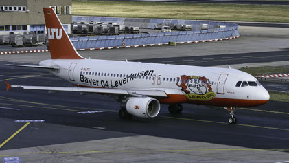 --- Airbus A320-200 --- D-ALTC --- First Flight: 2001 --- MSN: 1441 --- Bayer04 Leverkusen - Frankfurt Rhein-Main (FRA - EDDF) 2005
