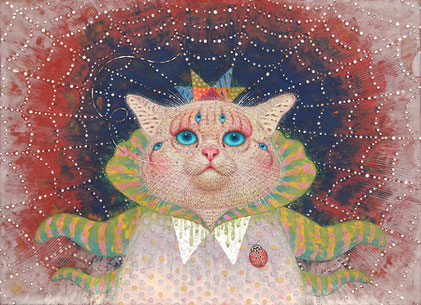足立絵美｜日本画原画 ポポトピアあっぷっぷパレード個展 ポポトピアあっぷっぷパレード - 足立絵美 日本画展