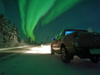 Polarlichter Nordlichter erleben Lappland