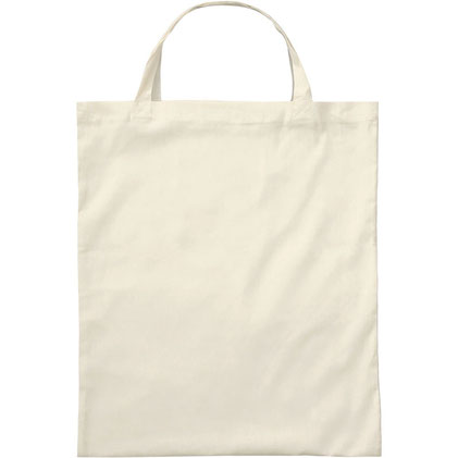 Taschendruck Baumwolltasche, kurze Henkel, Basic XT100