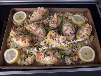 Backblech mit Kartoffeln und Gemüse